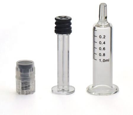 직선 에지 의학 내진성 3ML 유리병 펌프