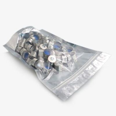 반대로 부식 실험실 자석 18mm 유리제 작은 유리병 모자