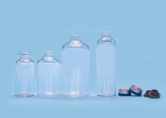 주입 나사산 30 밀리람베르트 DIN10 붕규산염 유리병