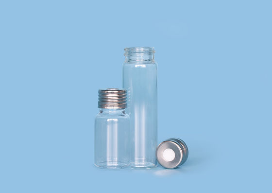 로에스 쉬운 타이어 펑크 22.5x50mm 헤드스페이스 유리 샘플 물약병