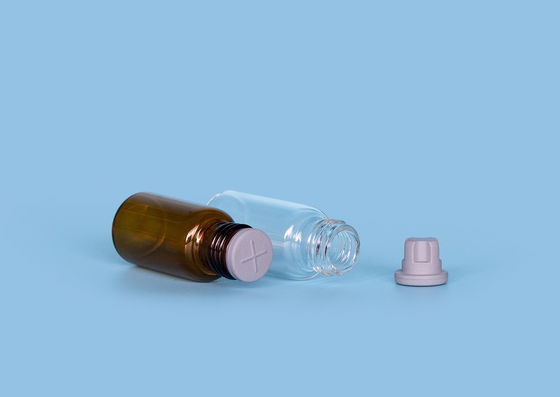 합성 화학물질 2개 온스 60ml 유리제 표본 작은 유리병