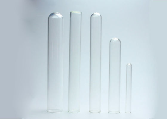붕규산염 3.3 편평한 하부 6x50mm YBB 유리 시험관